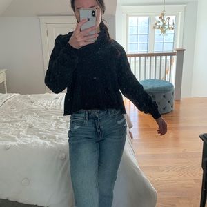 Urban Outfitters Flowy Cropped Hoodie